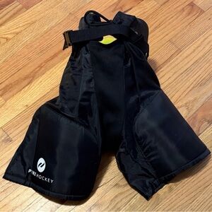 Kids Black Hockey Pants
